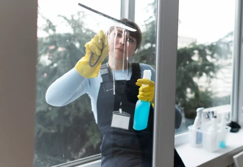 Nettoyage de vitres intérieures et extérieures à Saint-Girons-d'Aiguevives